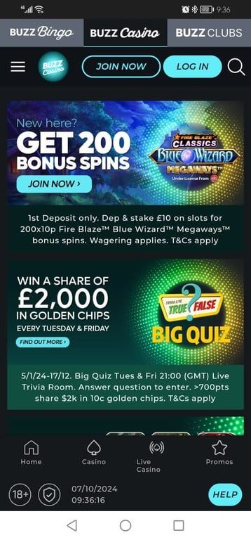 Buzz casino review - Everything you need to know