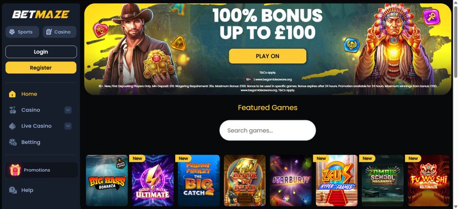 BetMaze Sports Review 2025: Bet £20, Get £20 in Free Bets