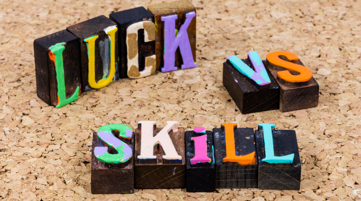 Luck vs skill in gambling: finding the balance