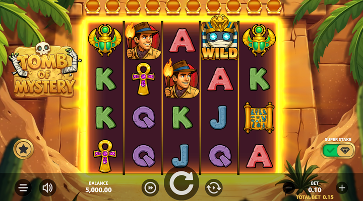 Tomb of Mystery slot released by StakeLogic - features & where to play