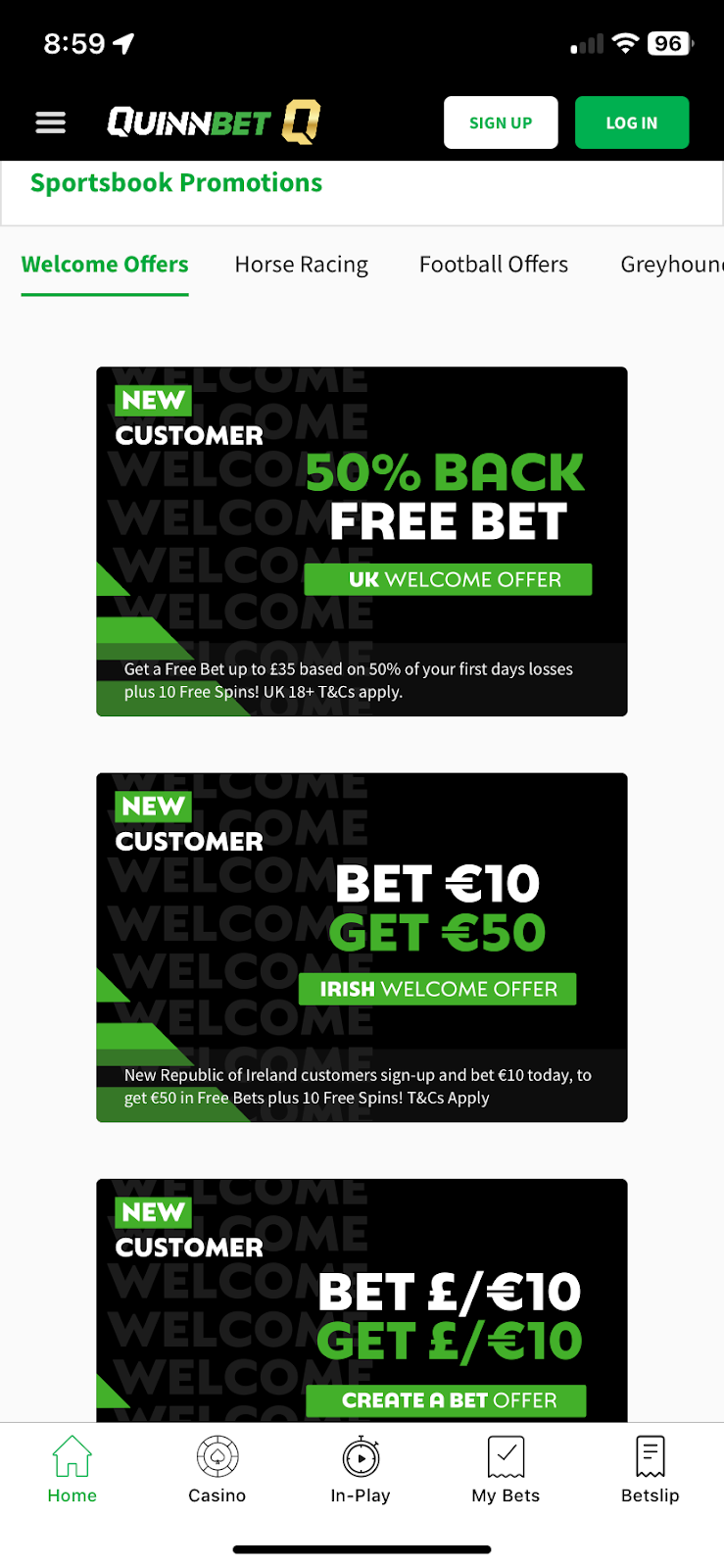 Quinnbet bookmaker review: Everything you need to know
