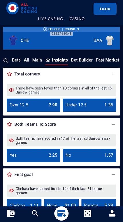 All British Casino bookmaker review: Everything you need to know