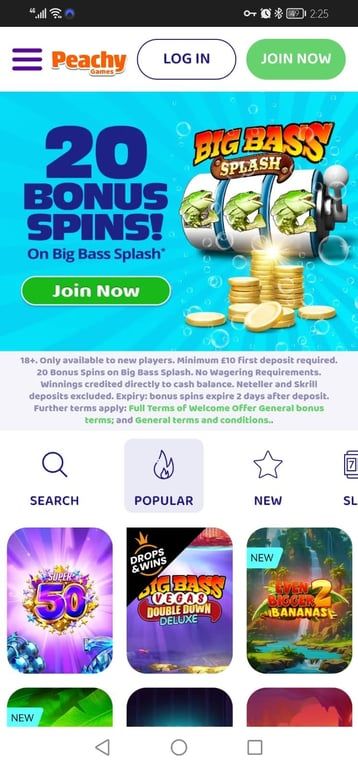 Peachy Games casino - Everything you need to know