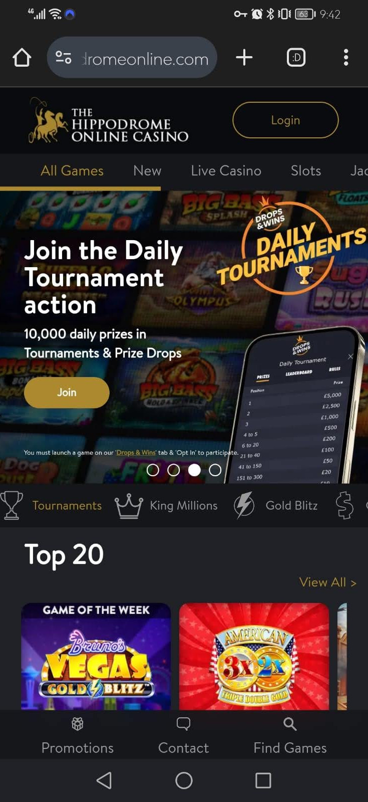 The Hippodrome Online Casino gallery image 8