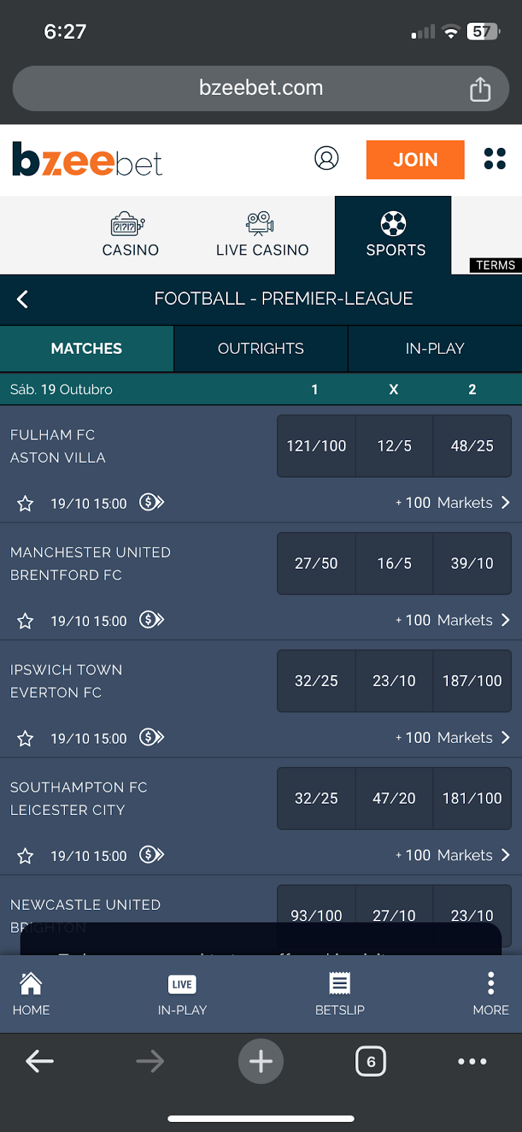 Bzeebet bookmaker review: Everything you need to know