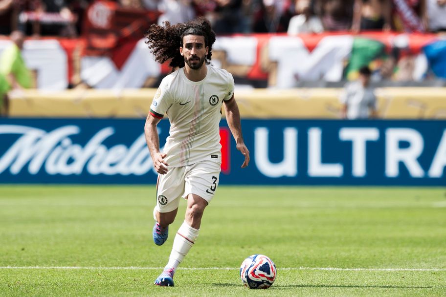 IMAGO Chelsea defender Marc Cucurella in action against Flamengo at the 2025 Club World Cup