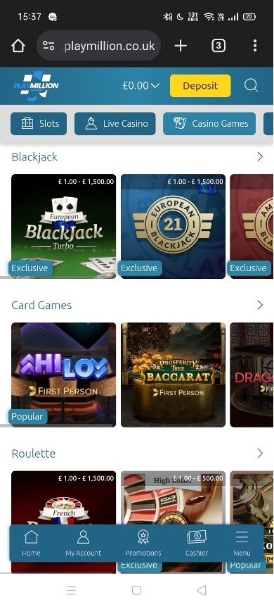 PlayMillion Casino Review | Bonuses and Games Info