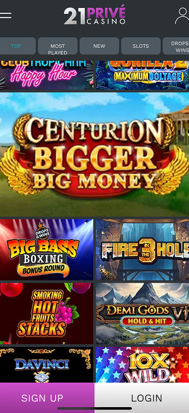 21Prive Casino gallery image 4