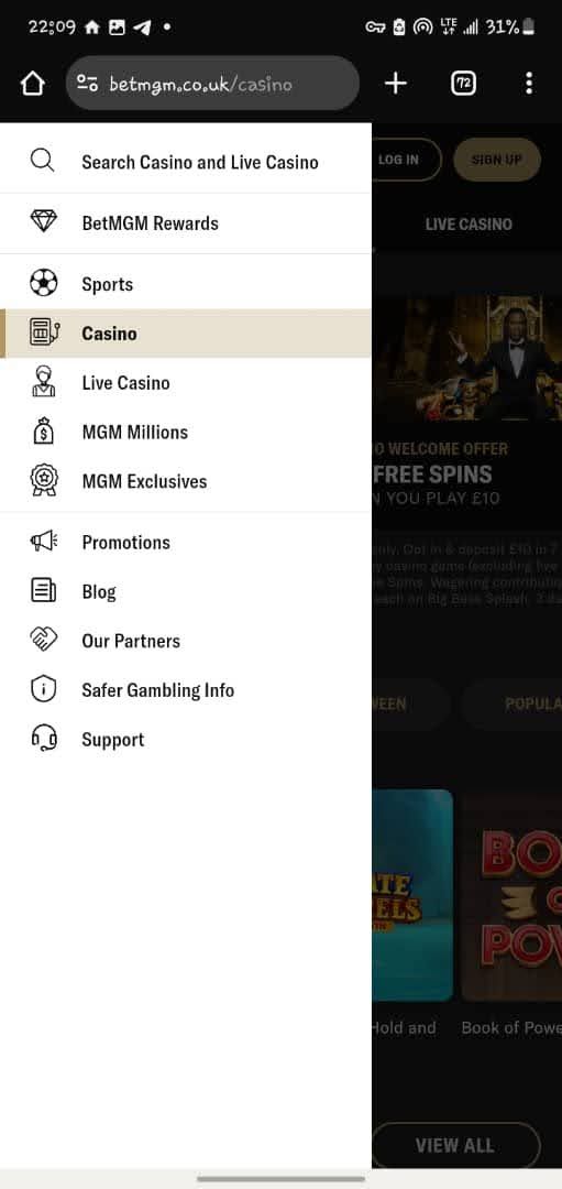 BetMGM Casino Review 2025: Stake £10, Receive 100 Free Spins