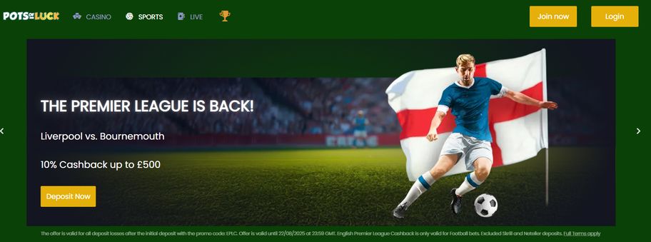Pots of Luck bookmaker review: Everything you need to know