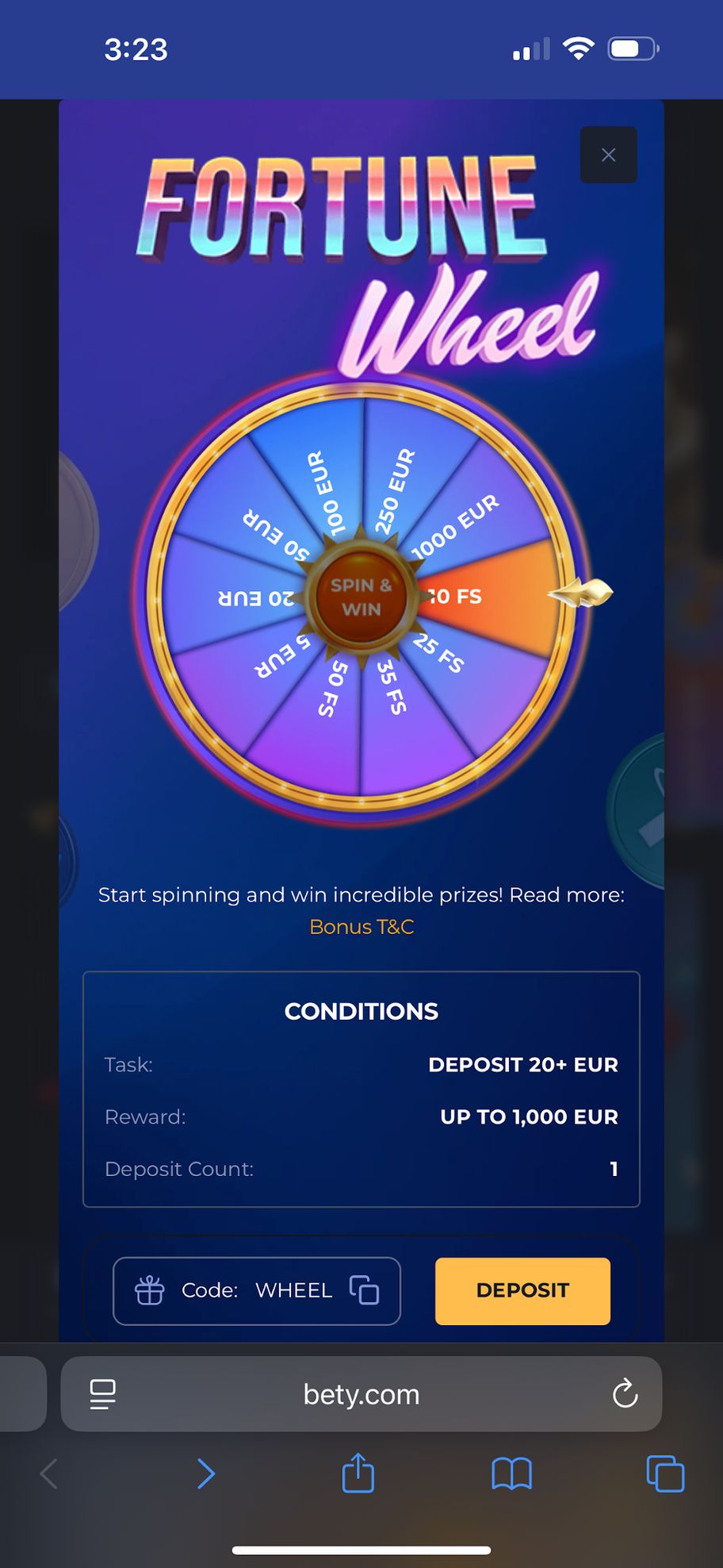 Bety Casino Review | UK Players Can Claim Up To 300 EUR + 50 Free spins