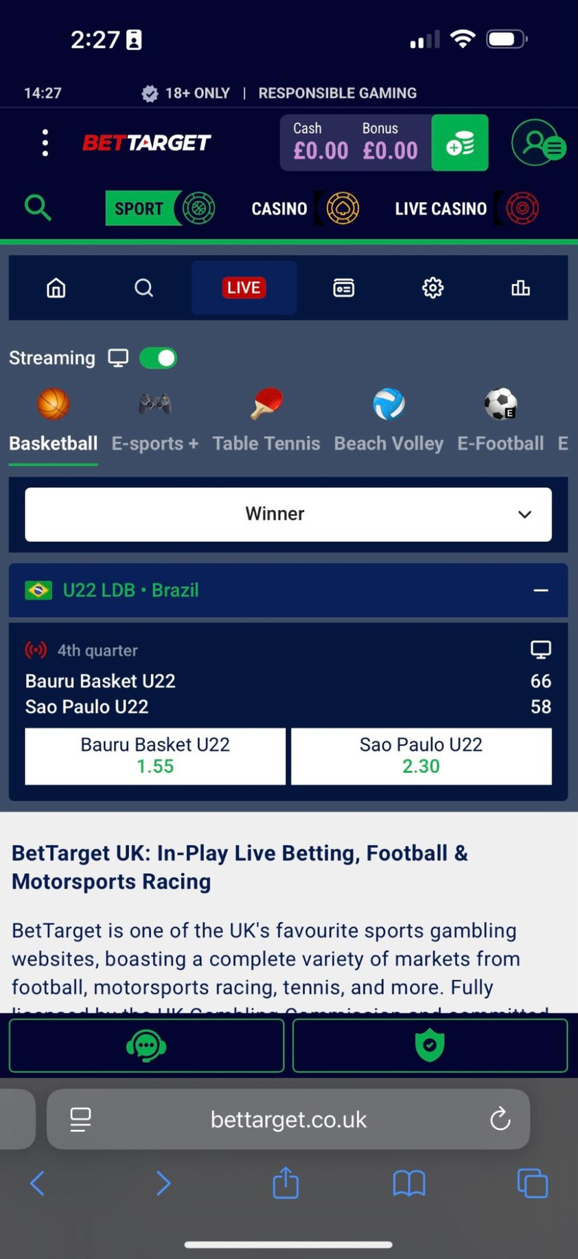 BetTarget gallery image 3