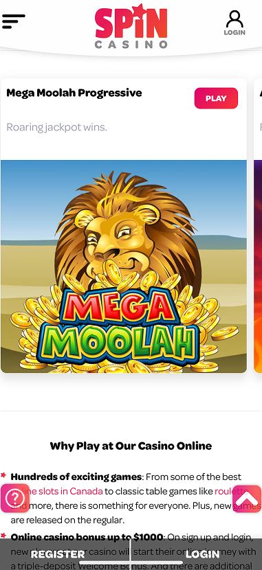 Spin Casino gallery image 3