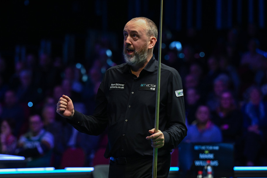 IMAGO Mark Williams could be a big threat to world number one Judd Trump in this tournament.