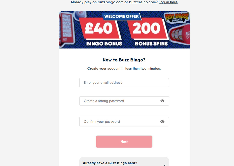 Buzz Bingo casino review | Get £40 bingo bonus and/or 200 free spins