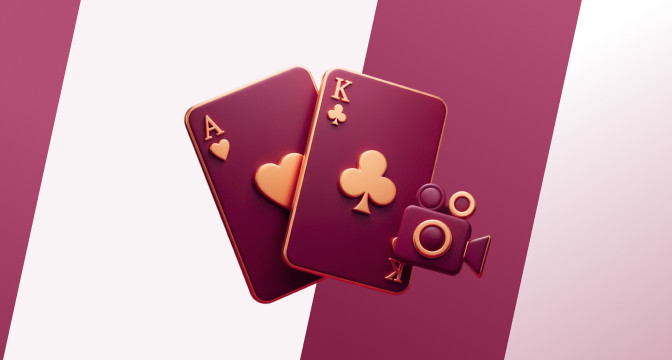 Live dealer baccarat variations