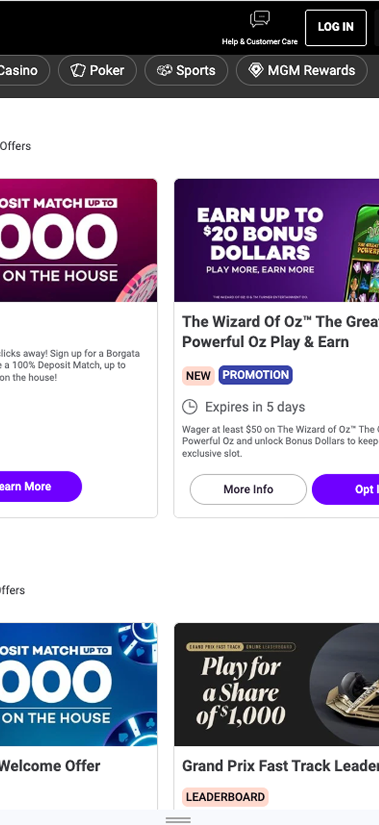 Borgata Online Casino gallery image 5