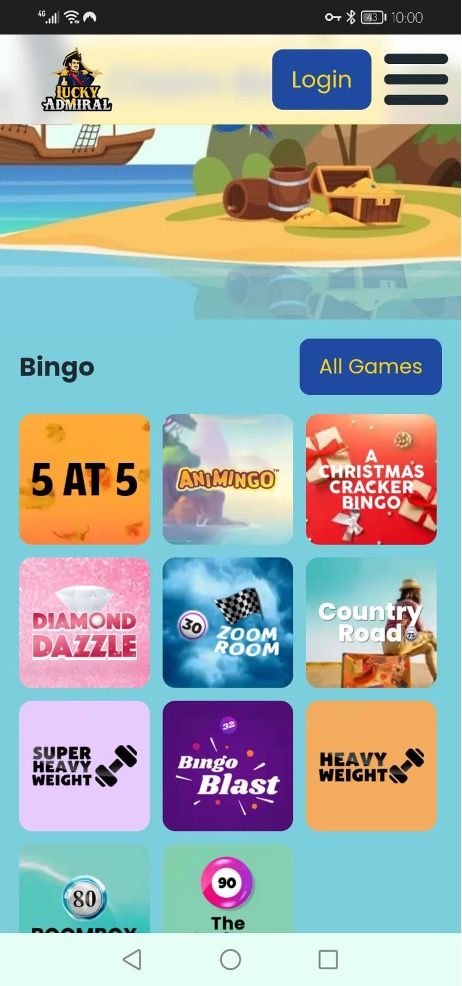 Lucky Admiral Casino Review | UK players Spin the Mega Reel