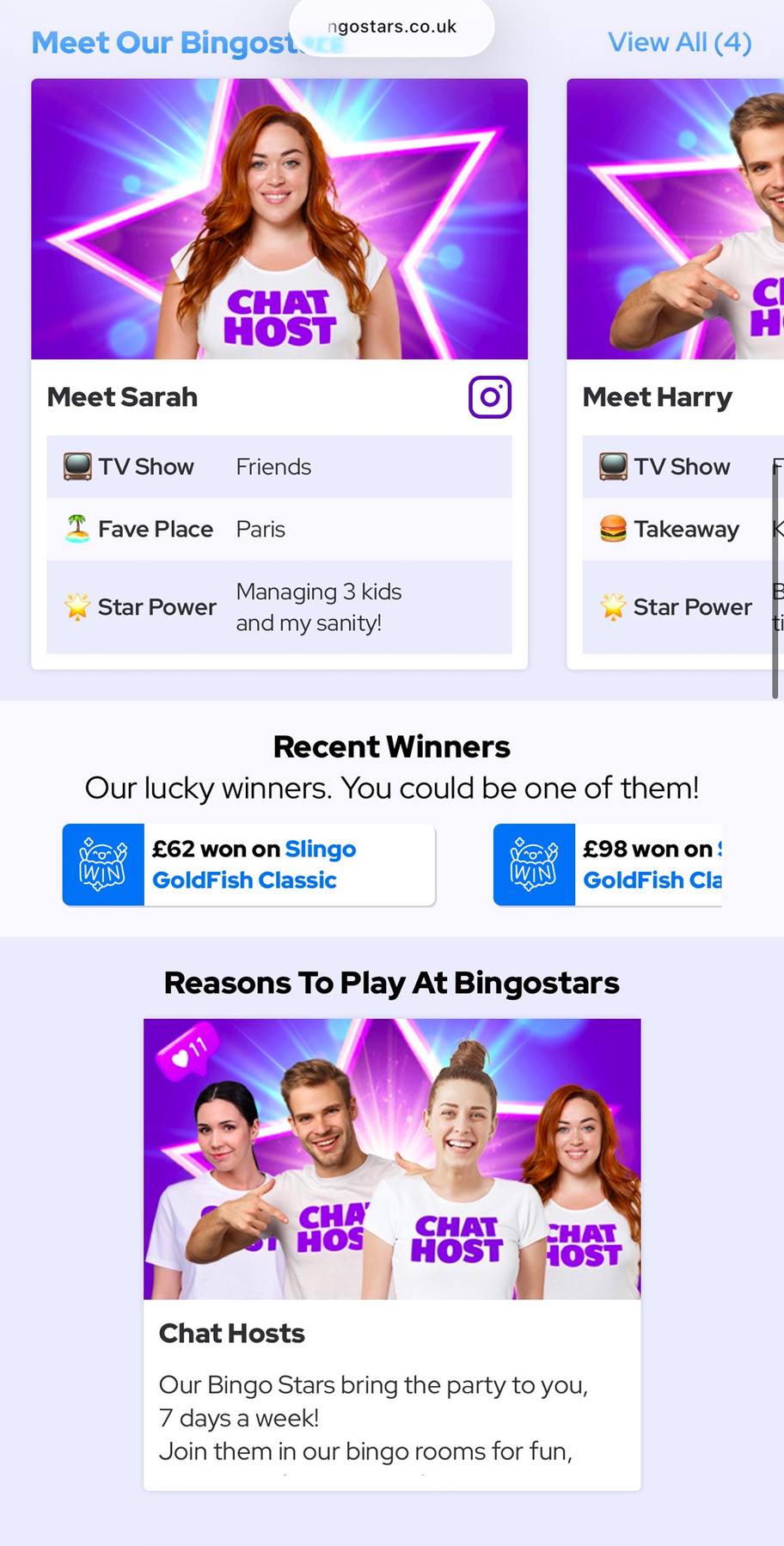 Bingostars casino review | 100% welcome bonus worth up to £50 plus 20 free spins | FIRST