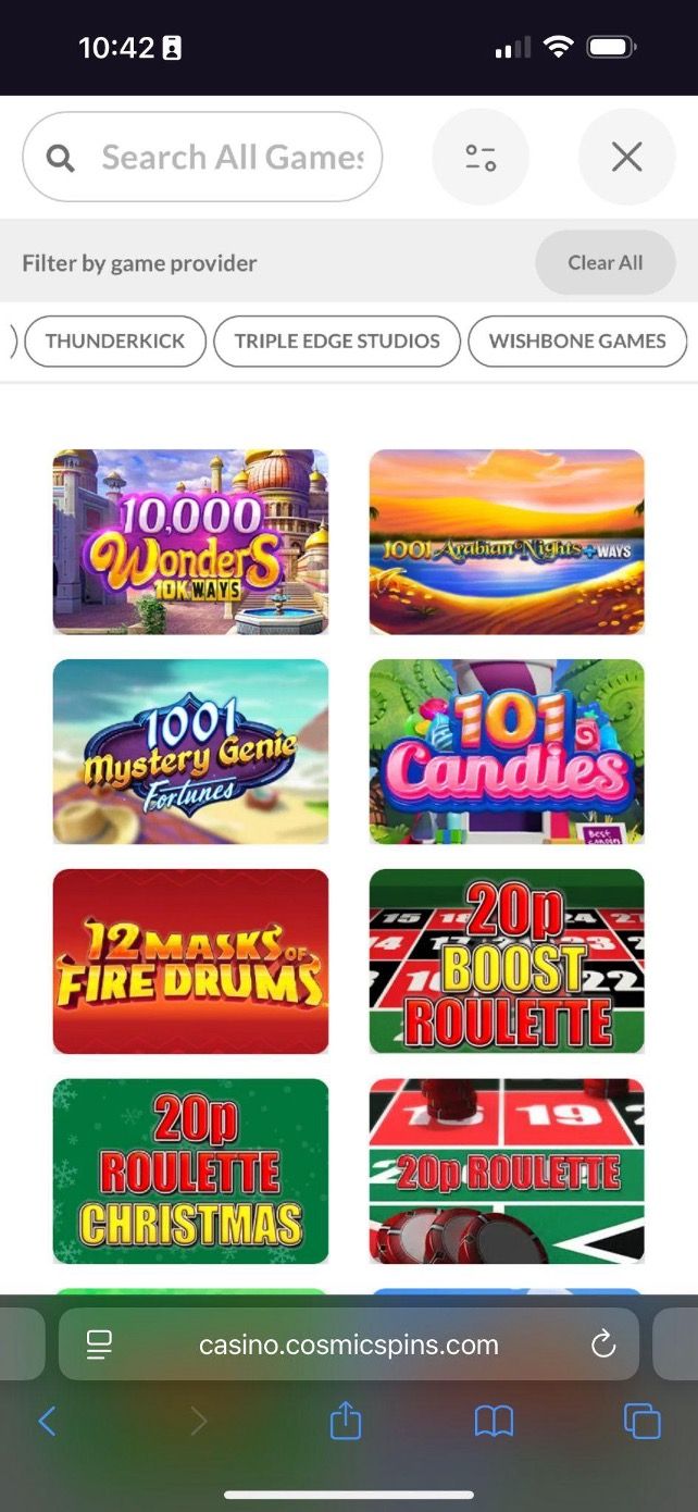 Cosmic Spins Casino Review 2025: Get up to £100 + 100 free spins