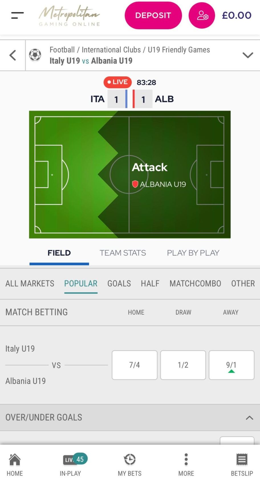 Metropolitan Gaming bookmaker review: Everything you need to know