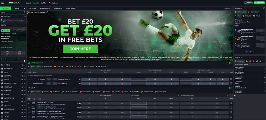 Mr Luck bookmaker review | Everything you need to know