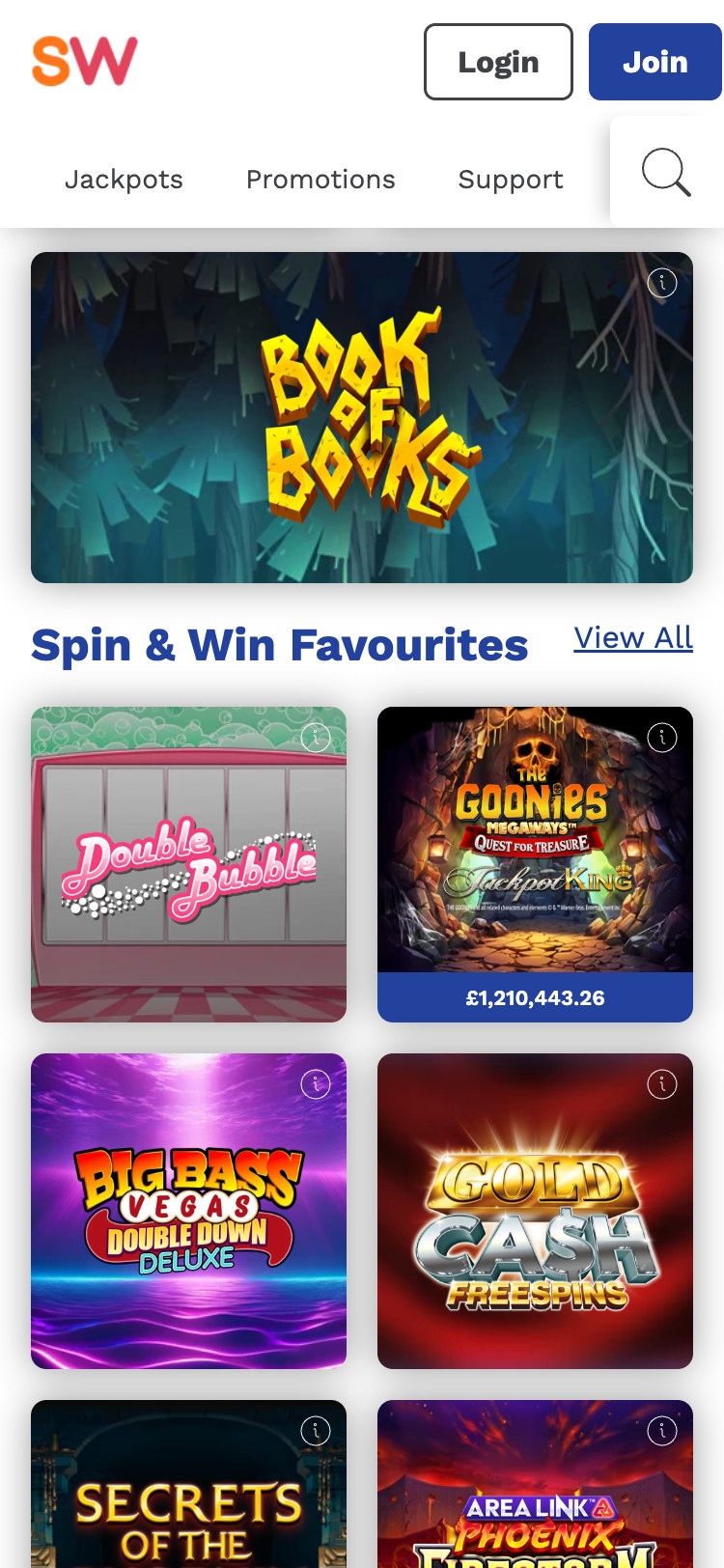 Spin and Win casino review | £250 and 100 free spins welcome bonus | FIRST