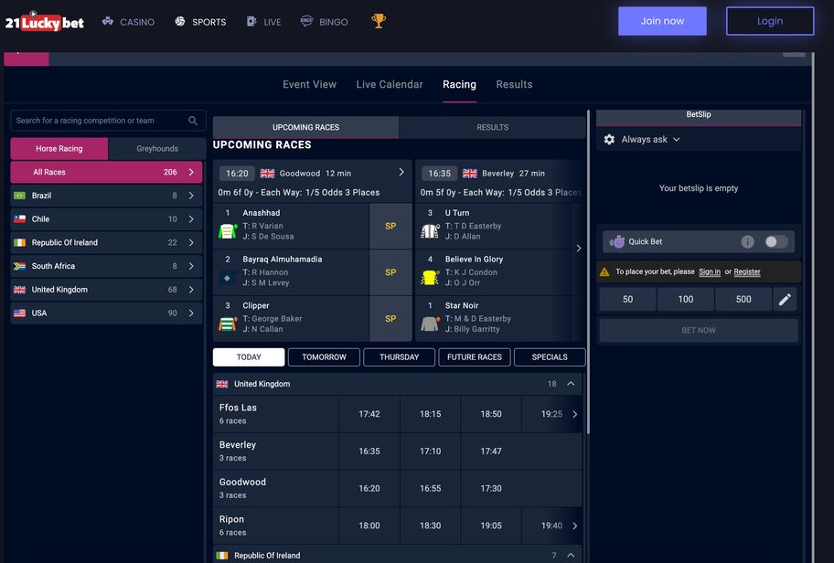 21Luckybet bookmaker review: Everything you need to know