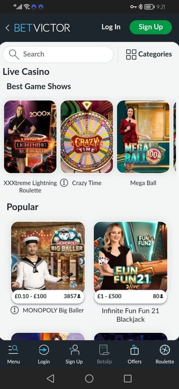 BetVictor gallery image 2