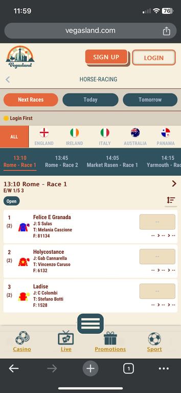 Vegasland bookmaker review: Everything you need to know