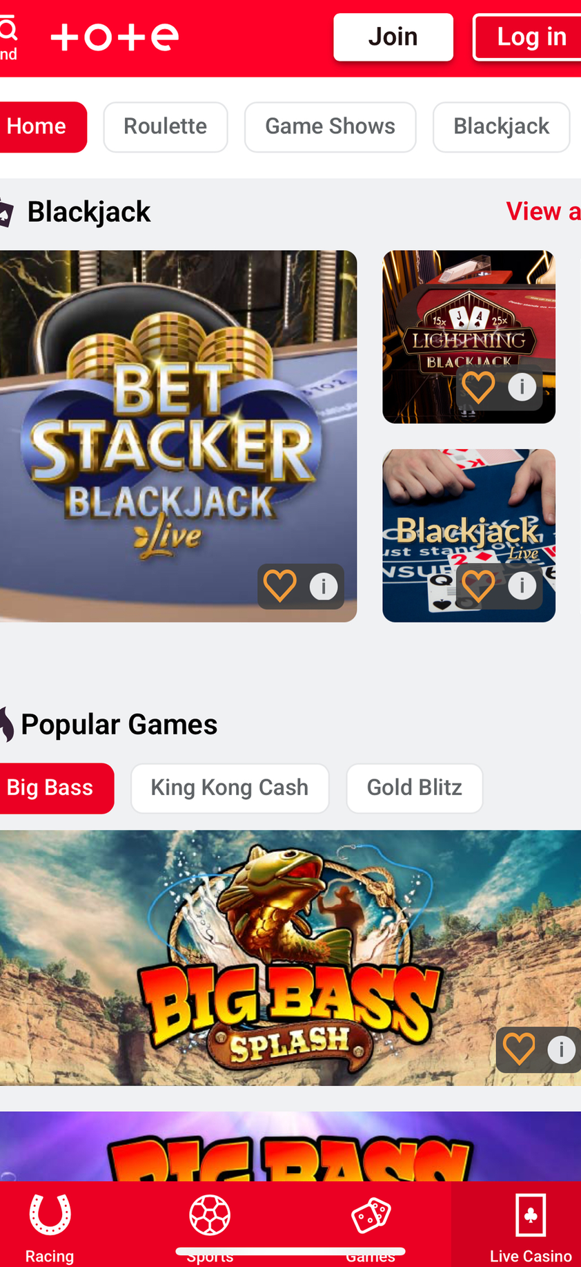 Tote casino gallery image 3