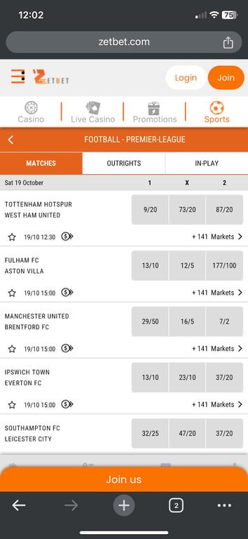 ZetBet bookmaker review: Everything you need to know