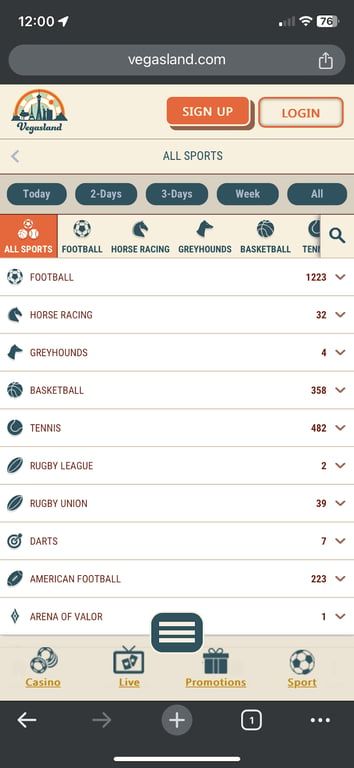 Vegasland bookmaker review: Everything you need to know