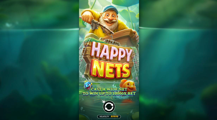 Happy Nets slot released – features, RTP & free play demo