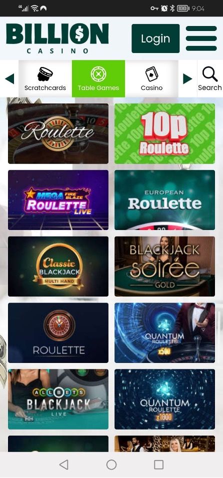 Billion Casino Review UK | Claim a 1,000% Matchup Bonus