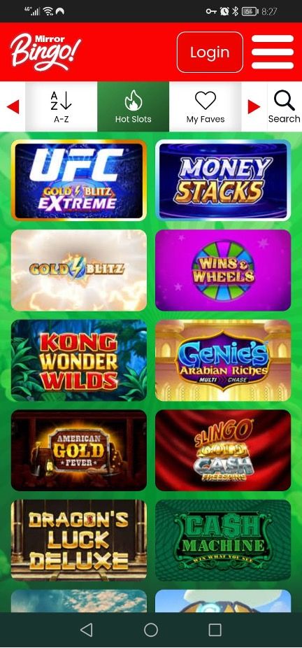 Mirror Bingo Casino Review UK | Explore Over 3,650 Games