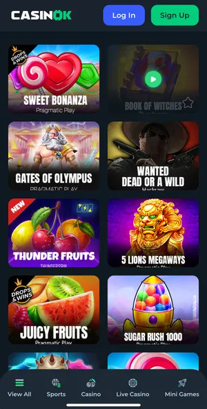 CasinOK crypto casino review | Up to €2000 in free bets | FIRST