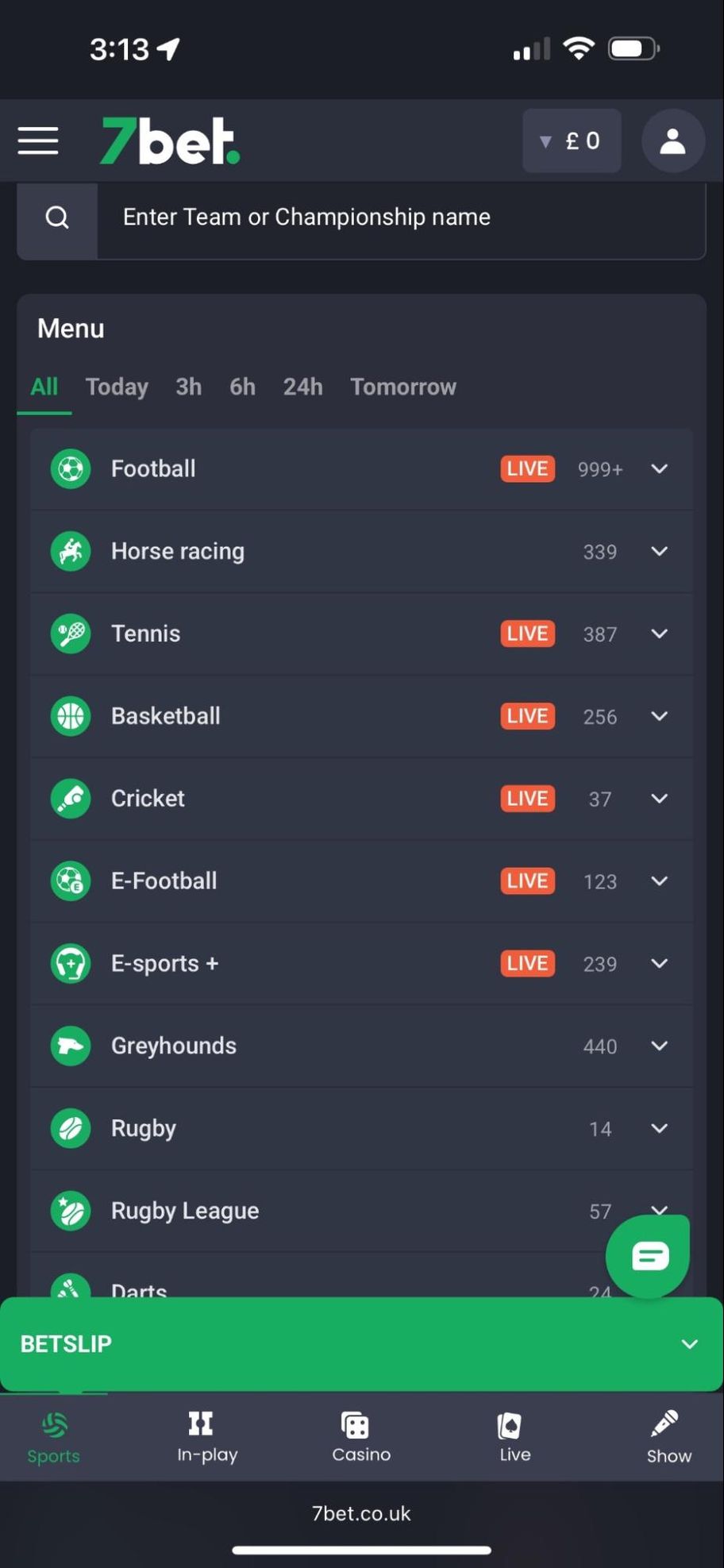 7bet bookmaker review: Everything you need to know