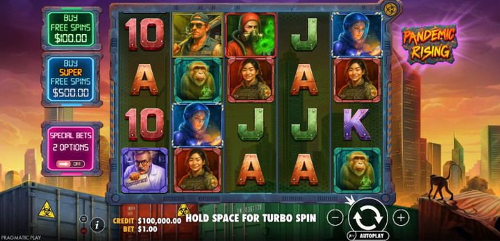 Pandemic Rising slot released – features, RTP & free play demo