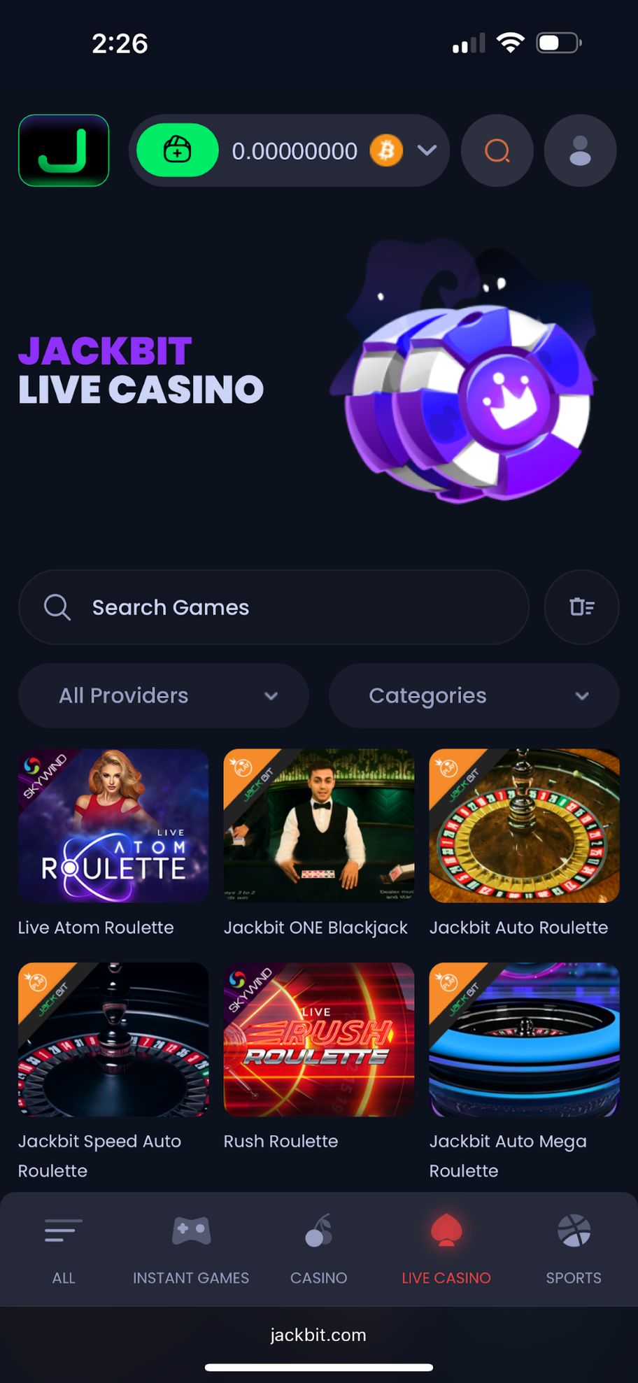 Jackbit Casino review | 100 free spins with no wagering