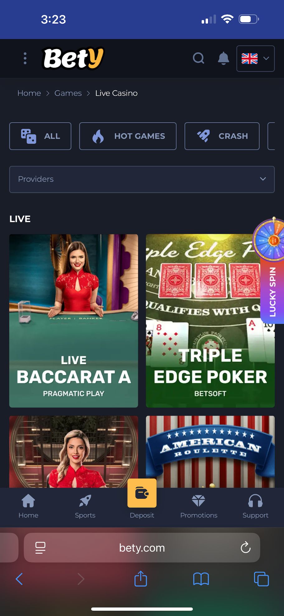 Bety Casino Review | UK Players Can Claim Up To 300 EUR + 50 Free spins