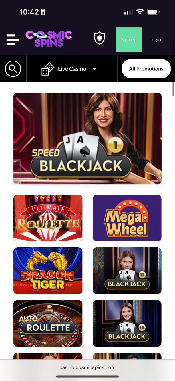 Cosmic Spins Casino Review 2025: Get up to £100 + 100 free spins