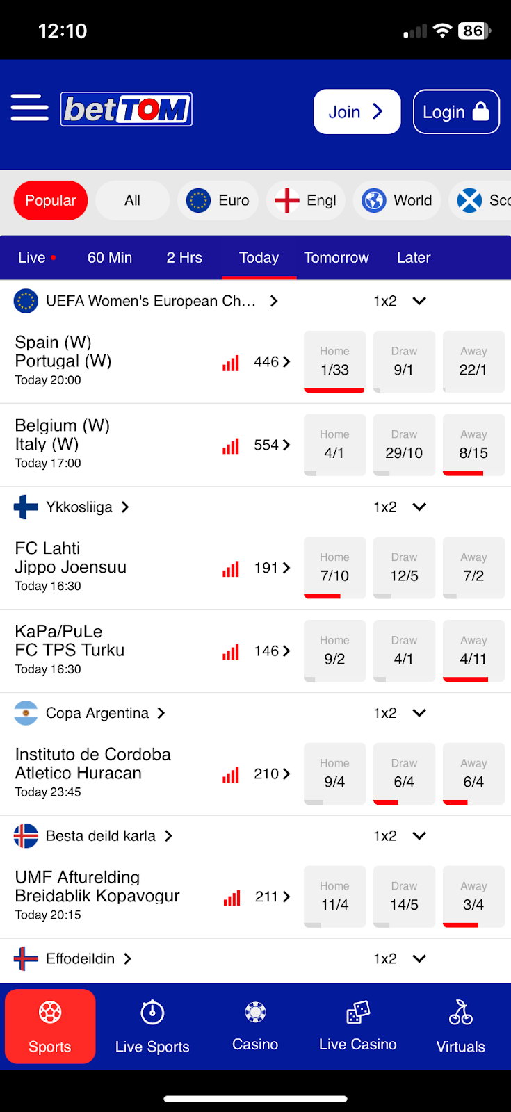 betTom gallery image 3