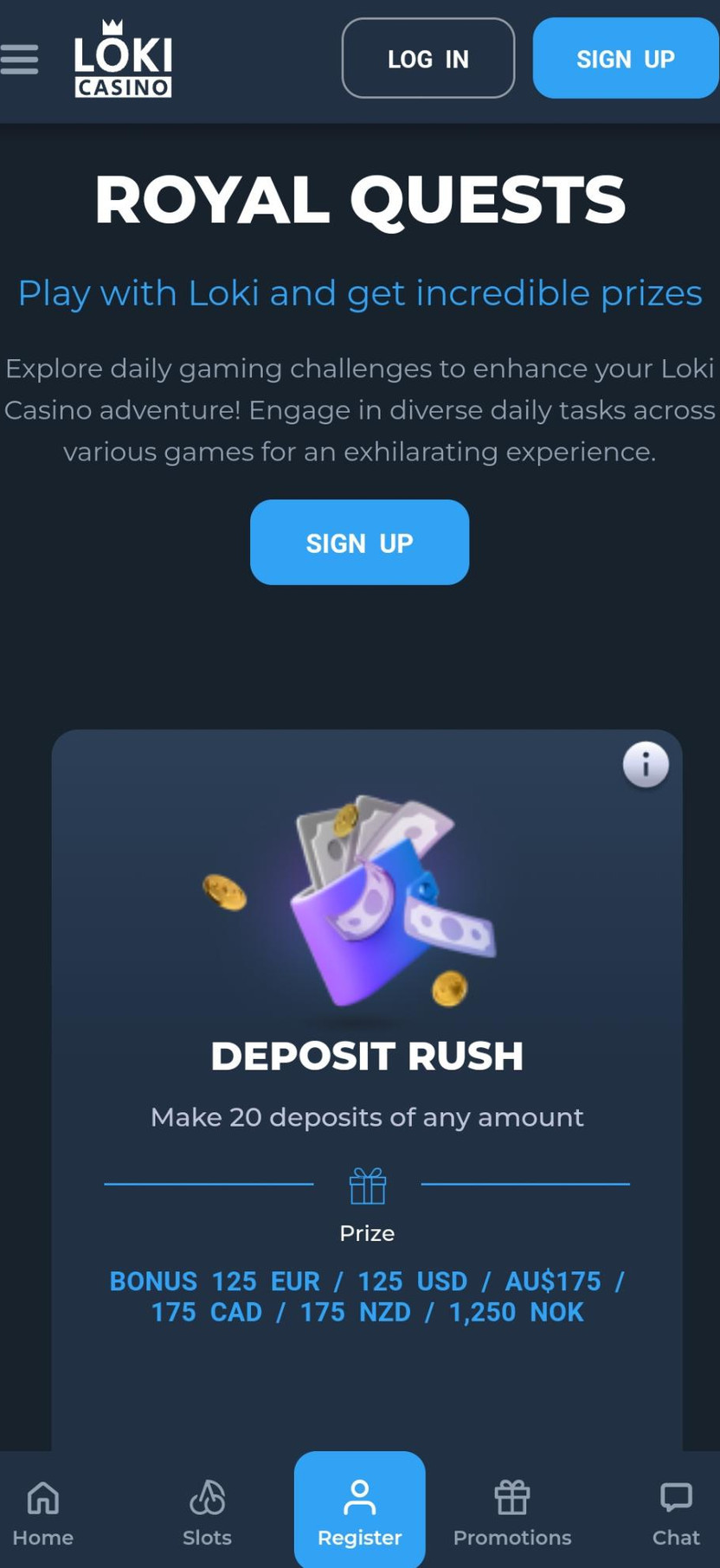 Loki Casino gallery image 3