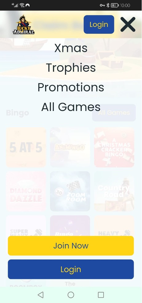 Lucky Admiral Casino Review | UK players Spin the Mega Reel