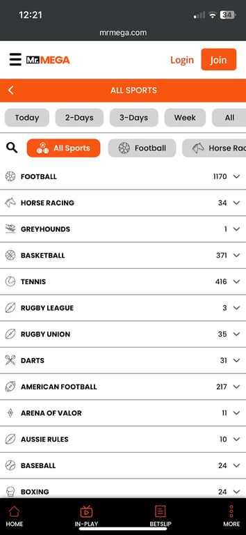 MrMega bookmaker review: Everything you need to know