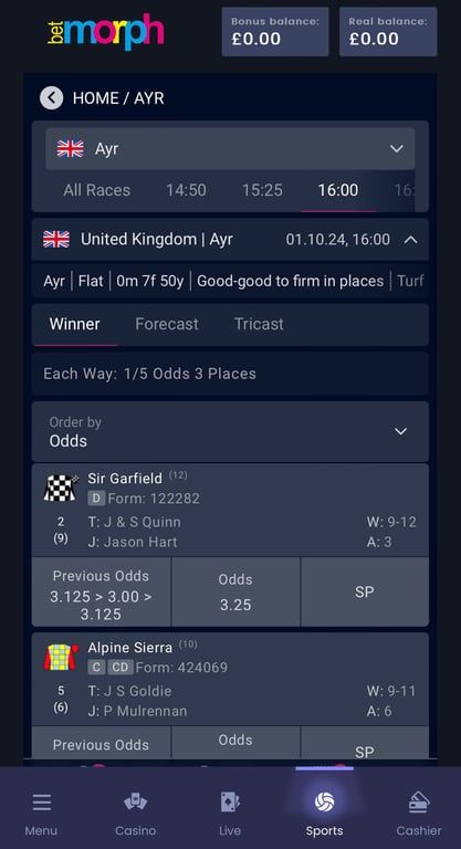 Betmorph bookmaker review: Everything you need to know