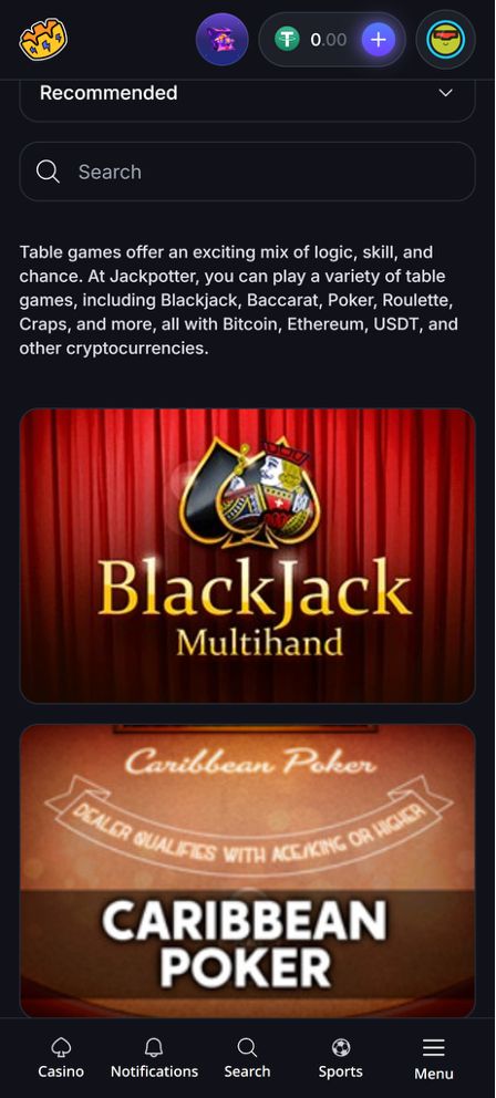 Jackpotter Casino Review UK | Fast Payouts and Crypto Games