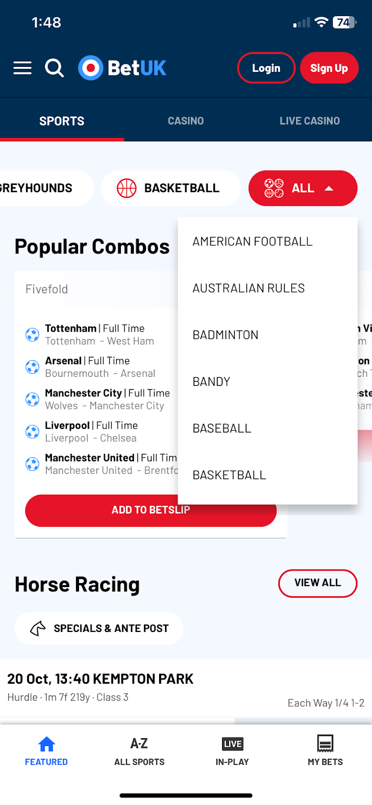 Bet UK bookmaker review: Everything you need to know