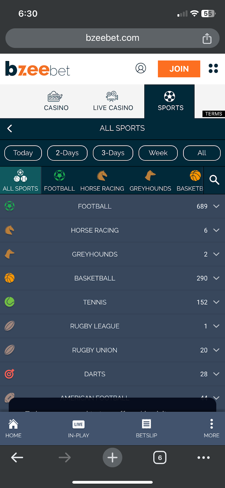 Bzeebet bookmaker review: Everything you need to know